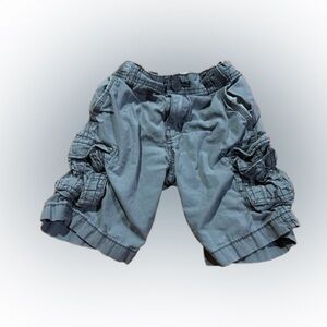 🟢 5 For $25 Stylish Kids Cargo Shorts - Gray